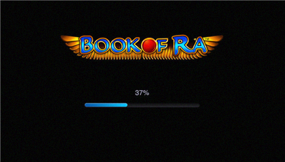 Book of Ra Spielfeld Screenshot